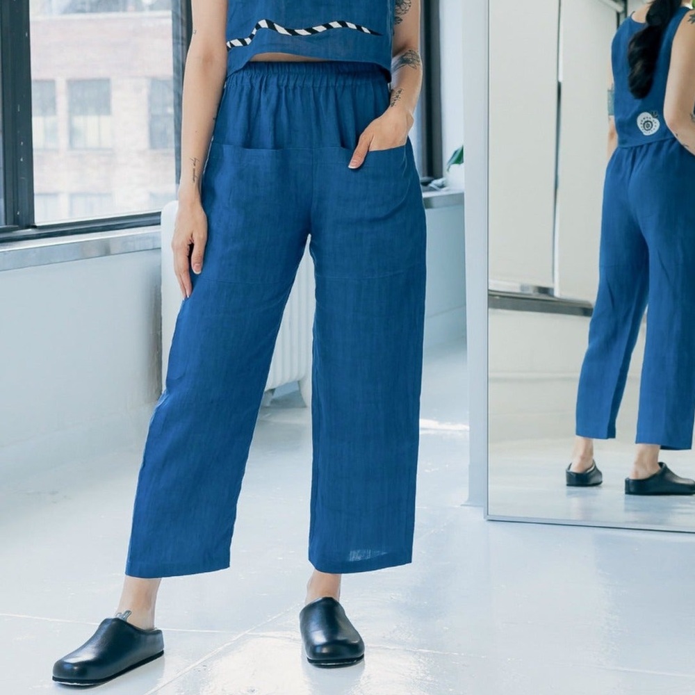 Rujuta Sheth Indigo Phoebe Pants